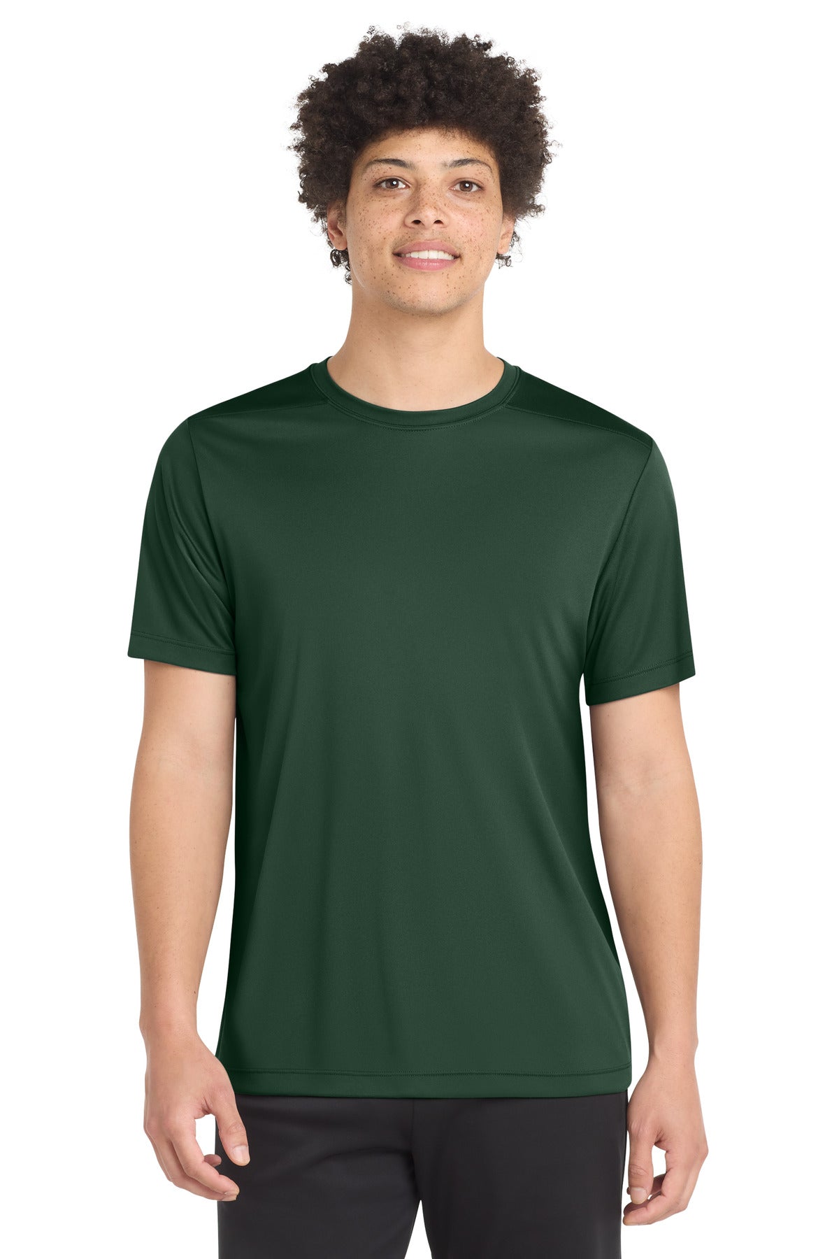 Sport-Tek Posi-UV Pro Tee - Forest Green - front
