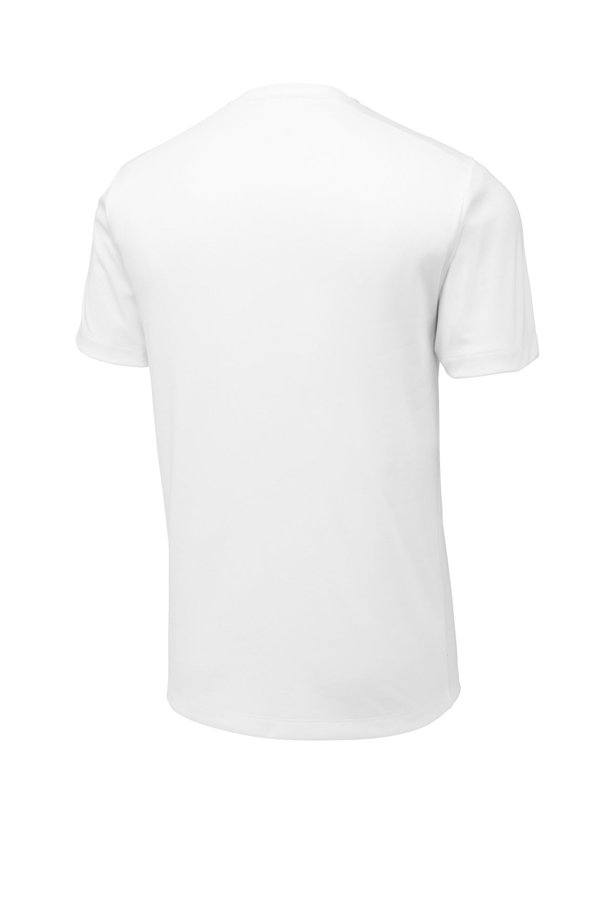 Sport-Tek Posi-UV Pro Tee - White - flat back