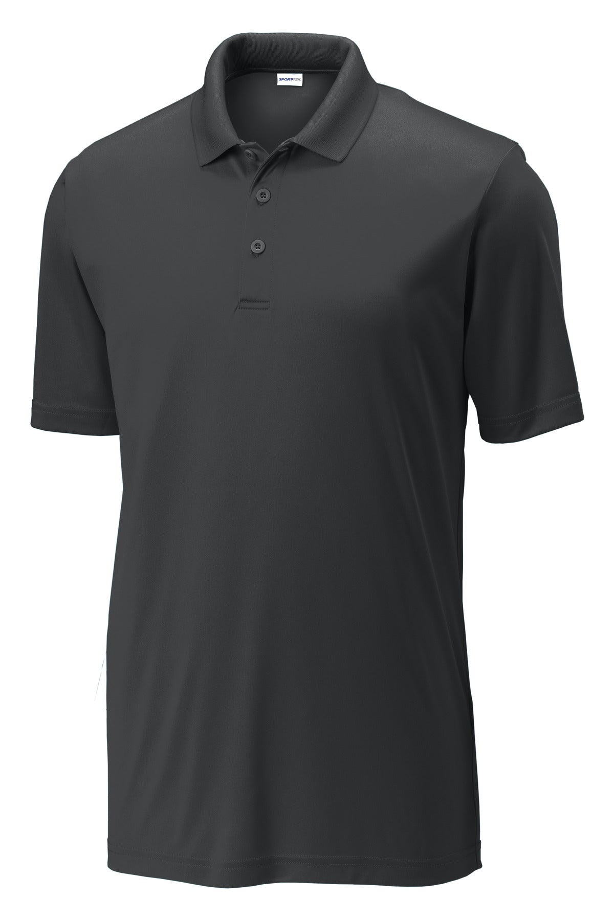 Sport-Tek PosiCharge Competitor Polo - Iron Grey - flat front