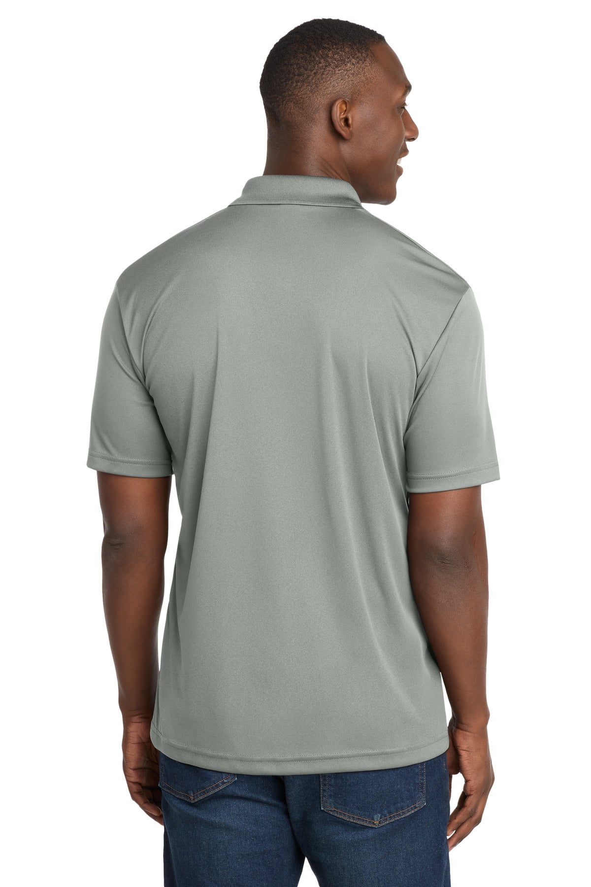Sport-Tek PosiCharge Competitor Polo - Silver - back