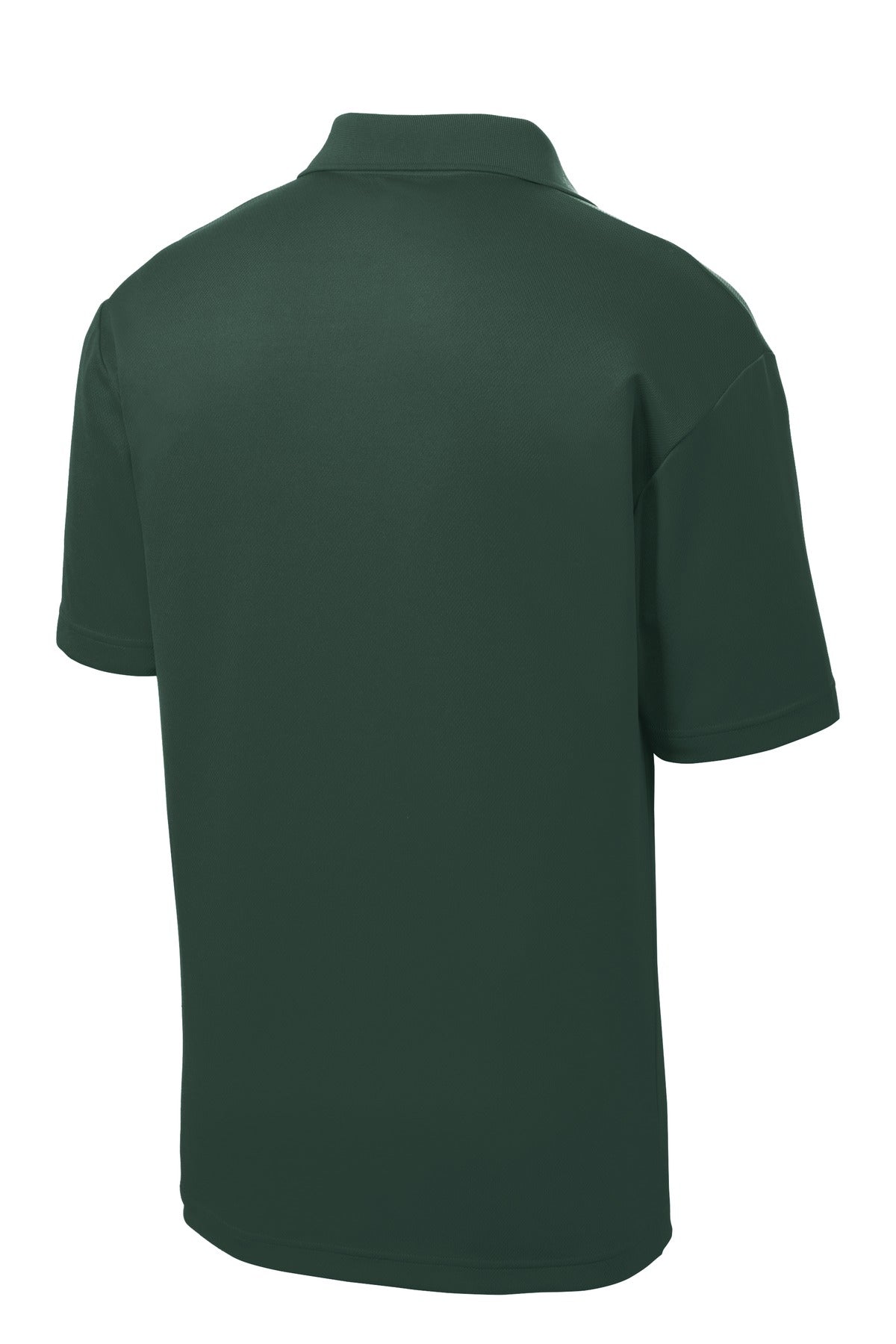 Sport-Tek PosiCharge RacerMesh Polo - Dark Forest Green - flat back