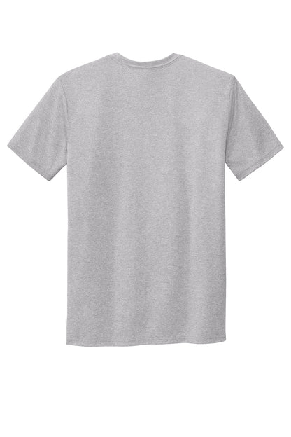 Sport-Tek Echo Tee - Athletic Heather - flat back