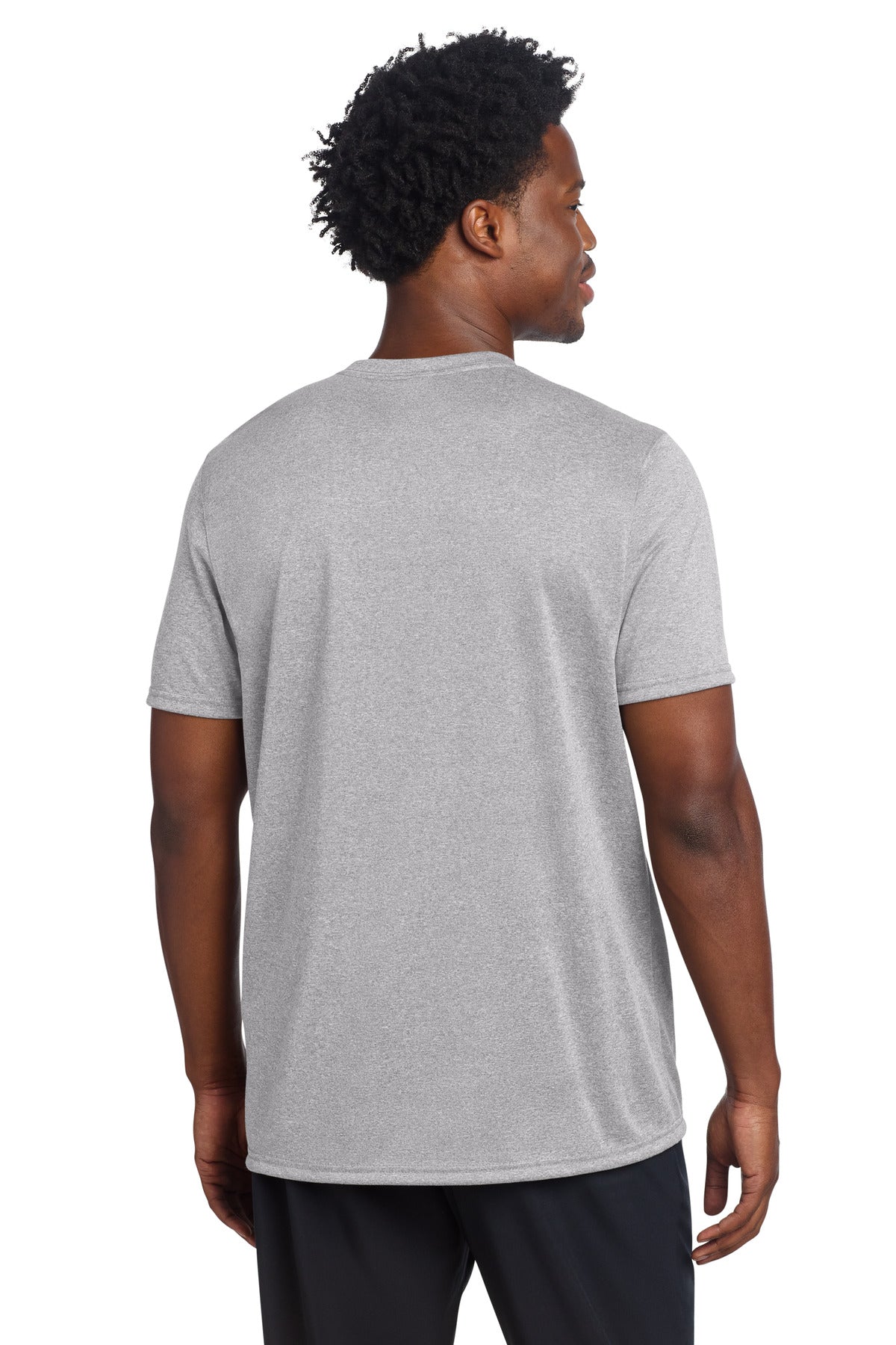 Sport-Tek Echo Tee - Athletic Heather - back