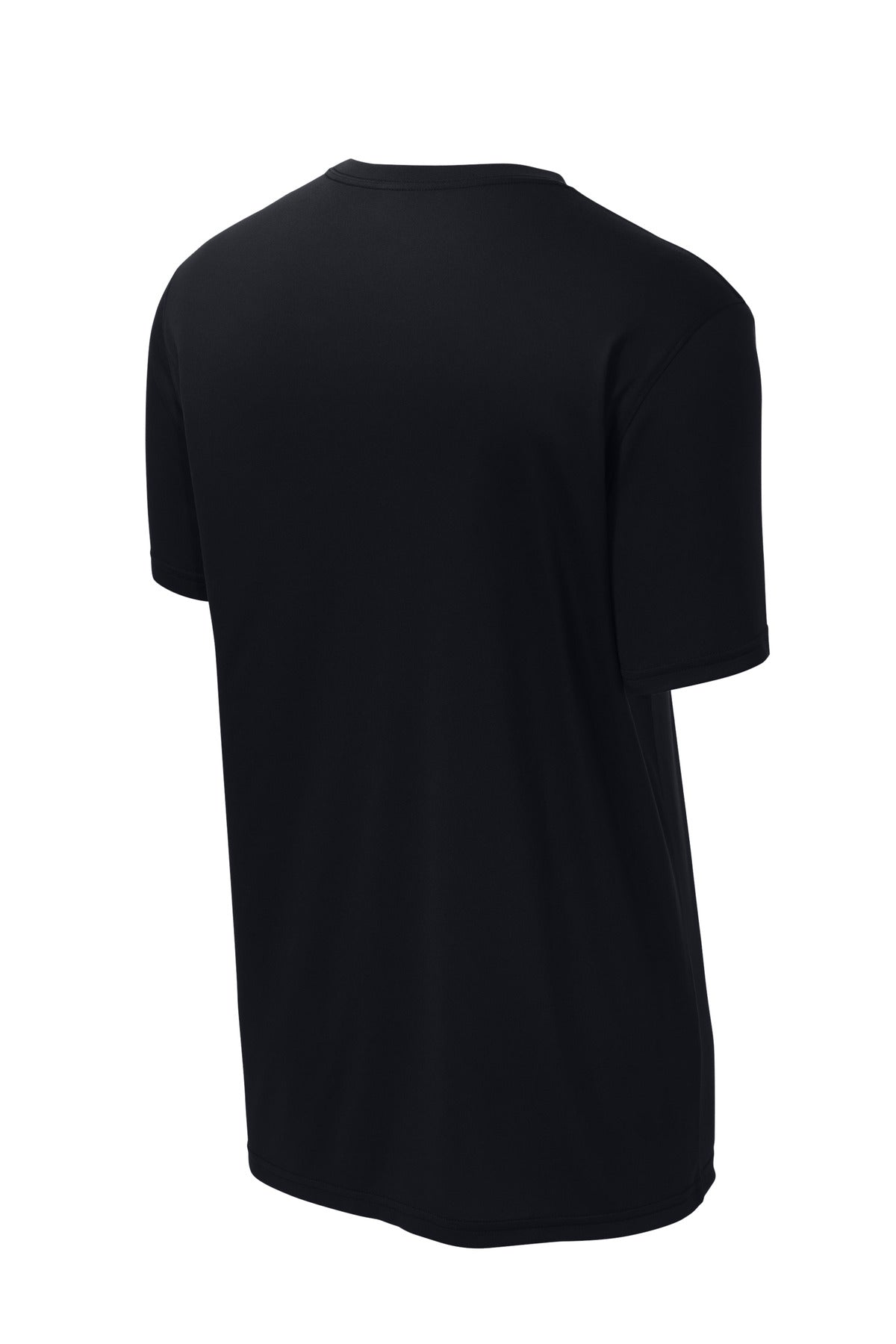 Sport-Tek Echo Tee - Black - flat back