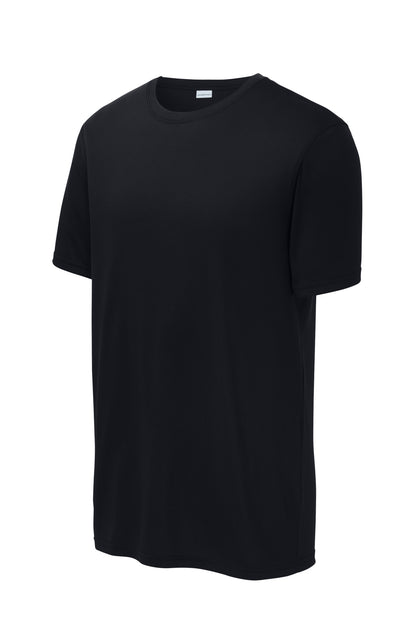 Sport-Tek Echo Tee - Black - flat front