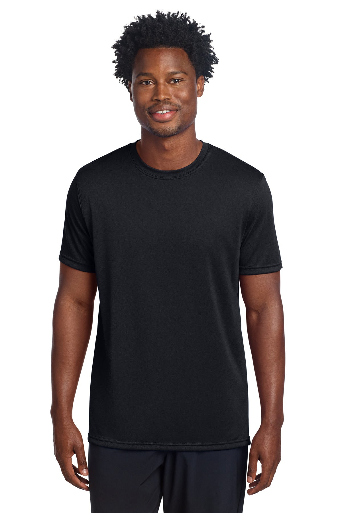 Sport-Tek Echo Tee - Black - front