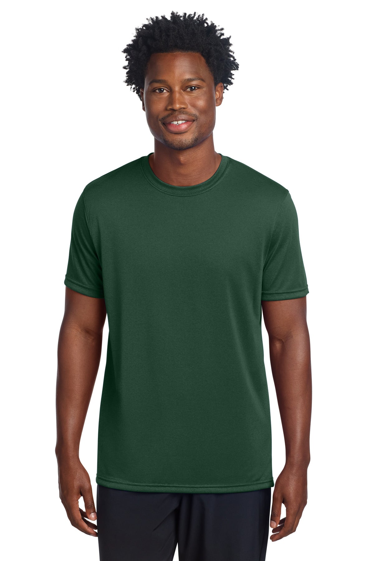 Sport-Tek Echo Tee - Forest Green - front