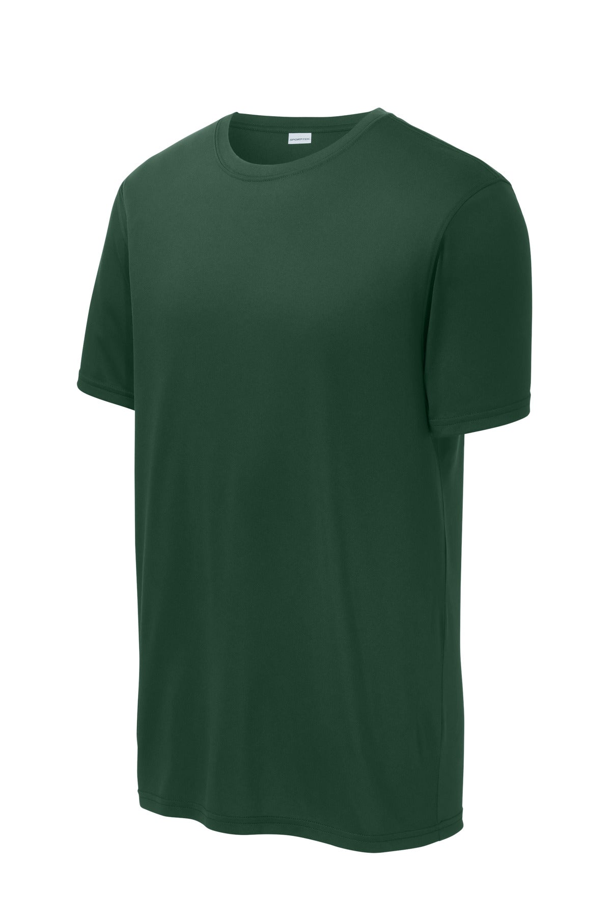 Sport-Tek Echo Tee - Forest Green - flat front