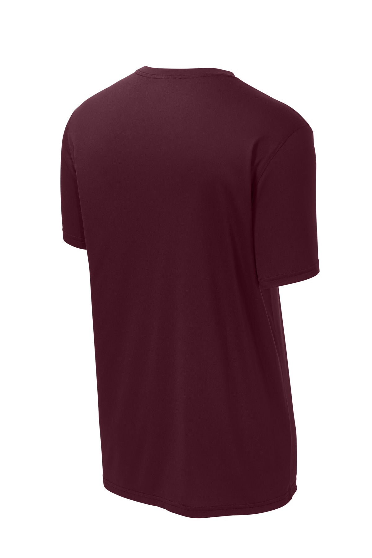 Sport-Tek Echo Tee - Maroon - flat back