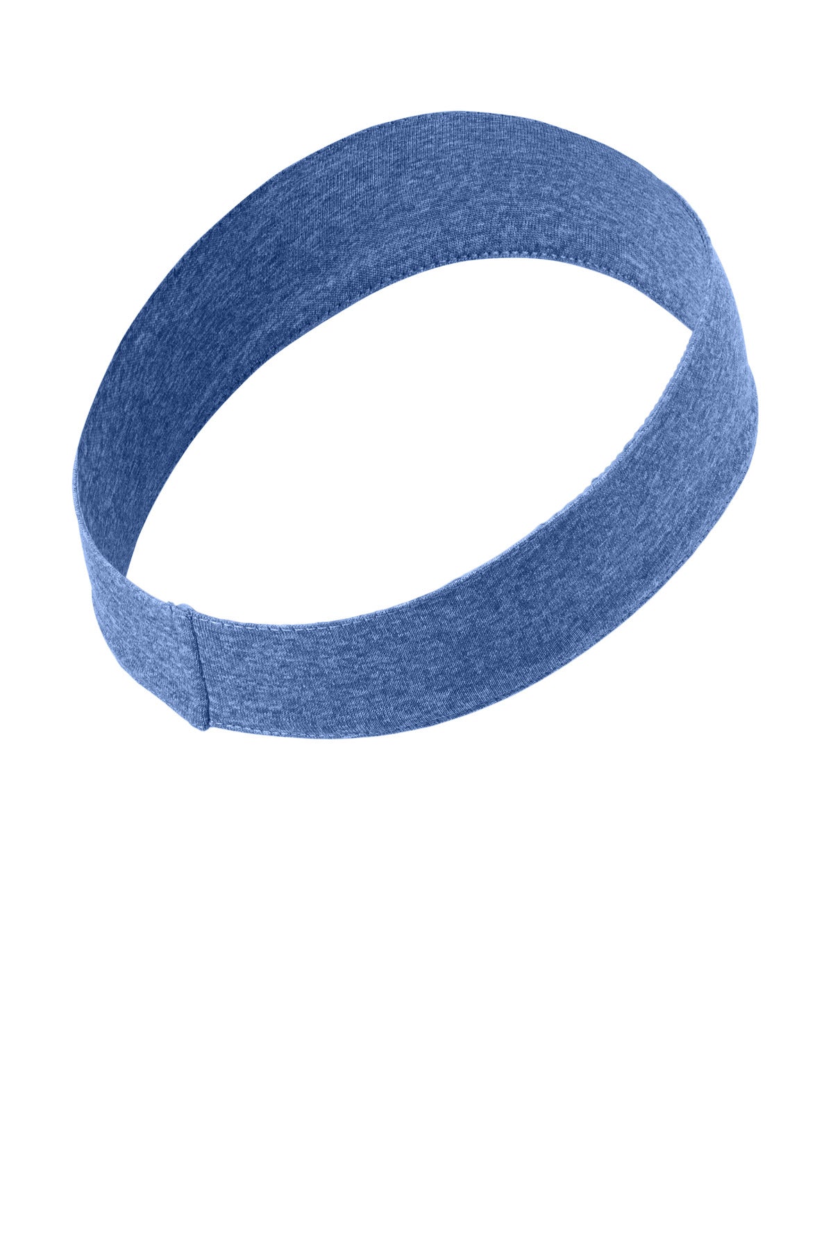 Sport-Tek Contender Headband - True Royal Heather - flat back