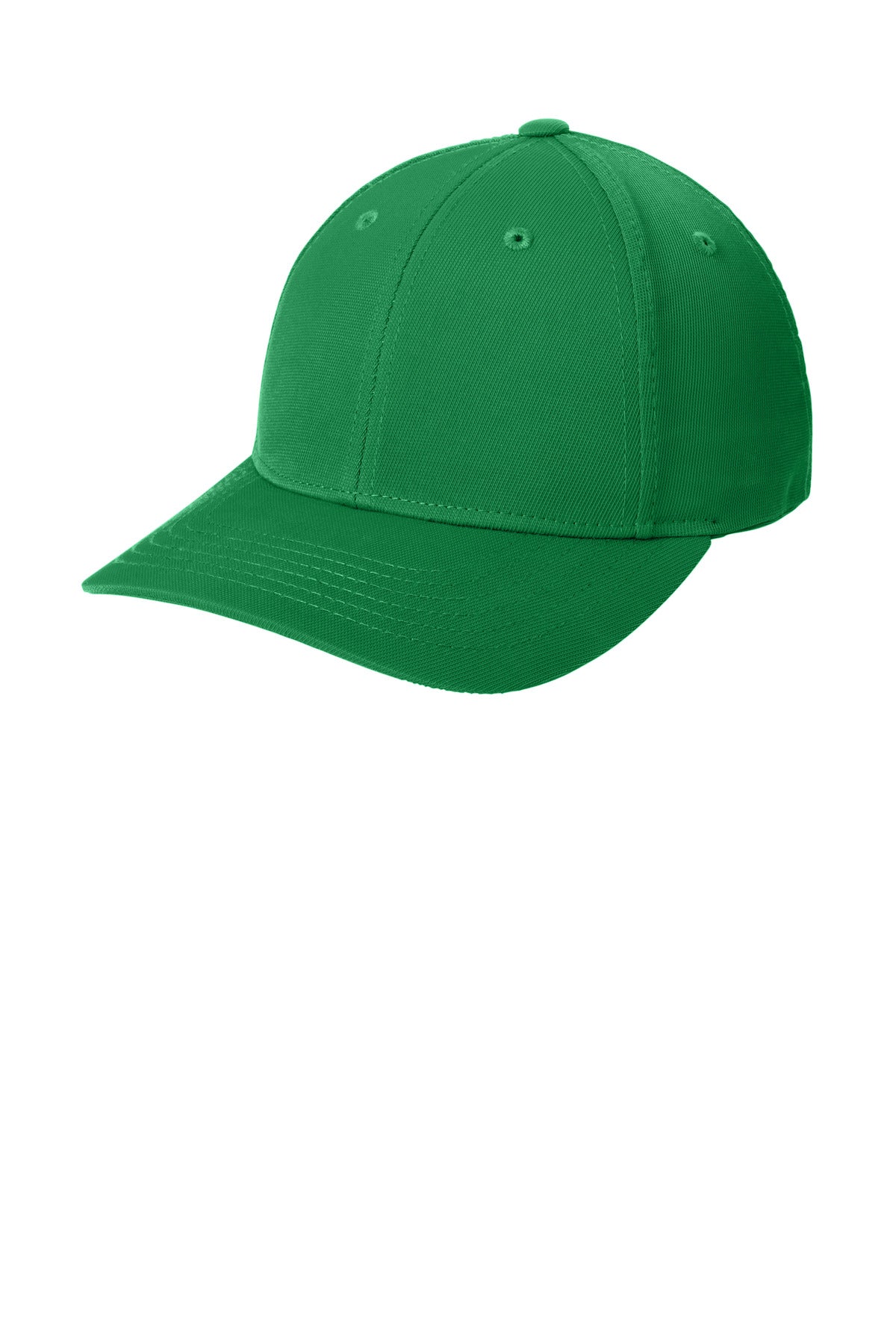 Sport-Tek Dry Zone Nylon Cap - Kelly Green - front