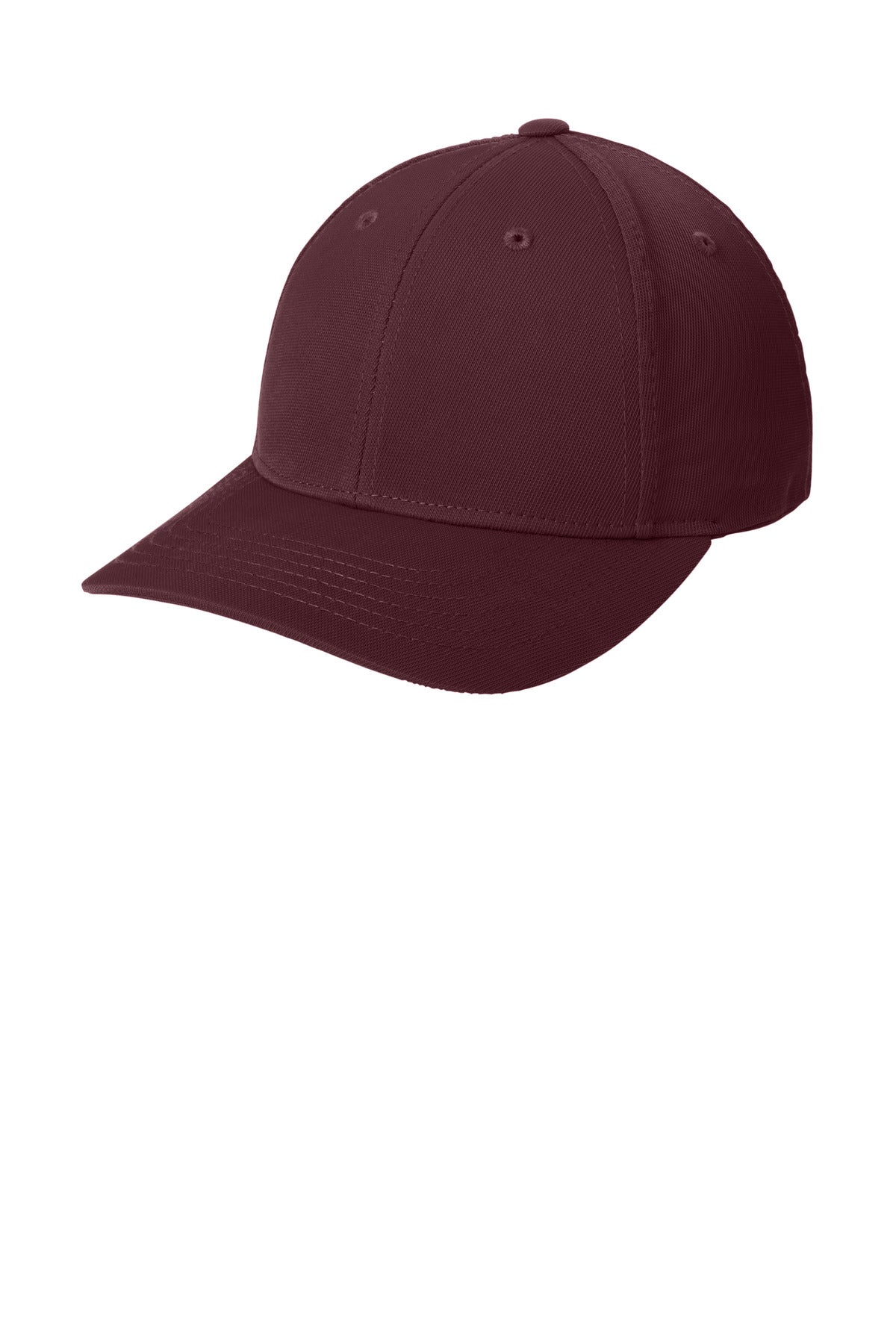 Sport-Tek Dry Zone Nylon Cap - Maroon - front