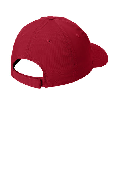 Sport-Tek Dry Zone Nylon Cap - True Red - flat back