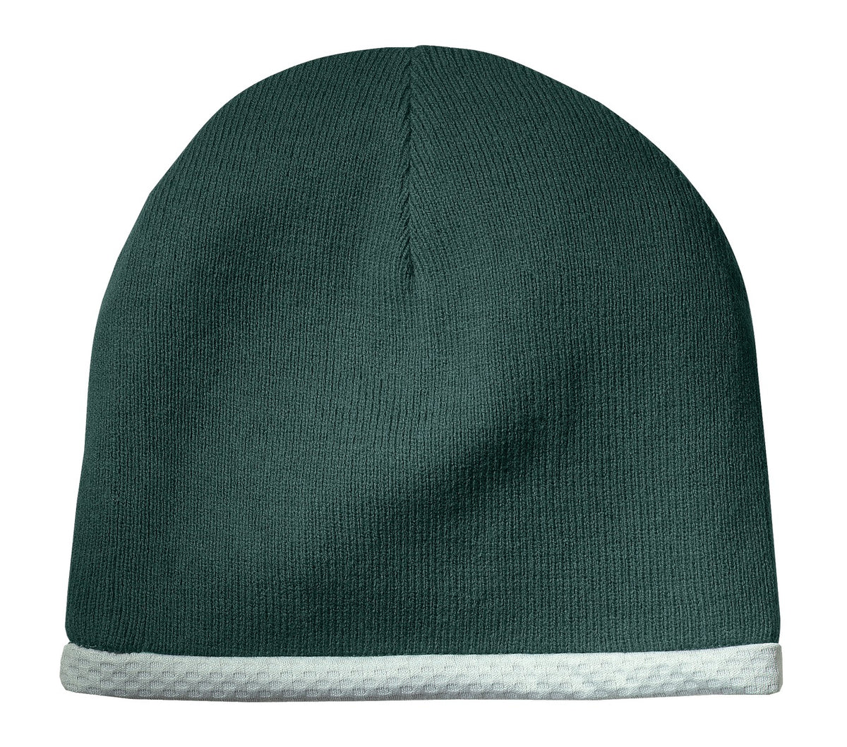 Sport-Tek Performance Knit Cap - Forest Green - front
