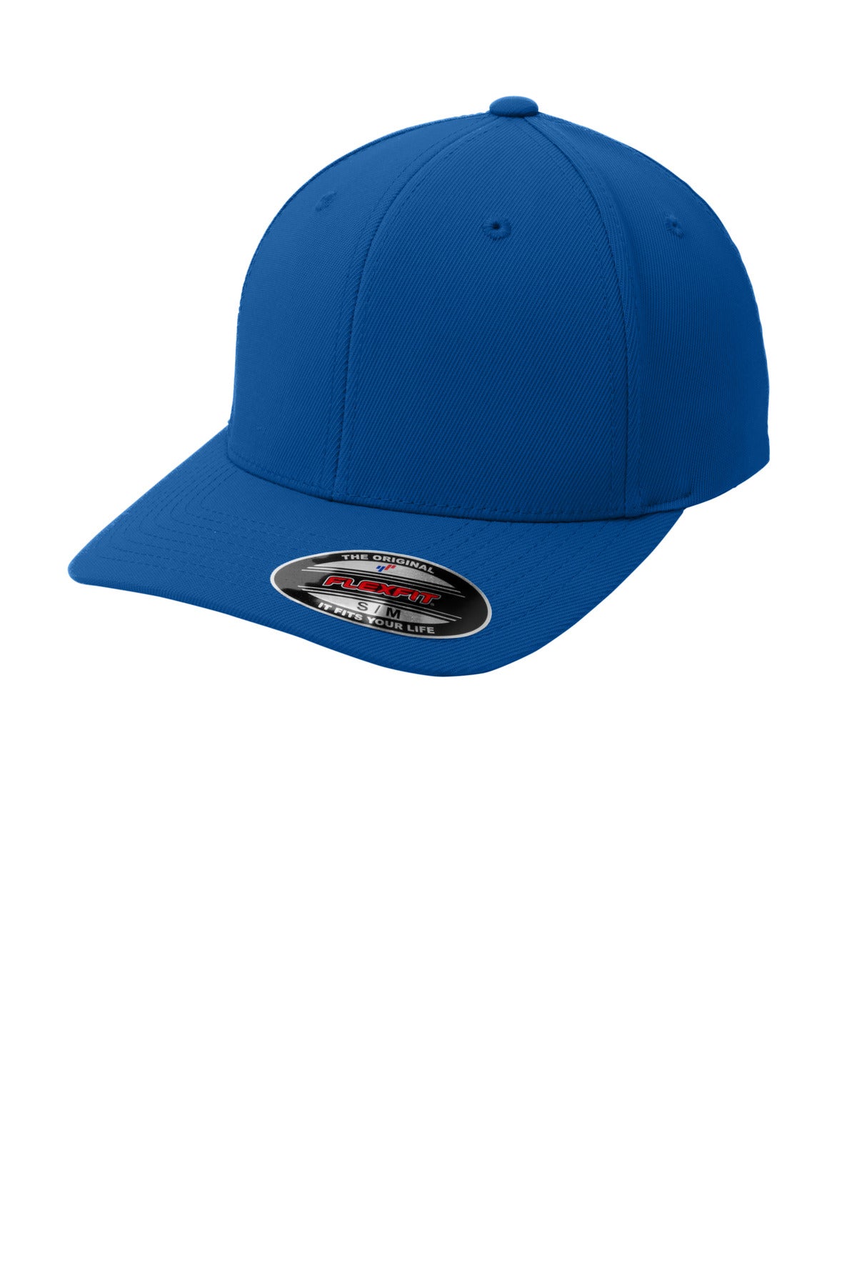 Sport-Tek Flexfit Performance Solid Cap - True Royal - front