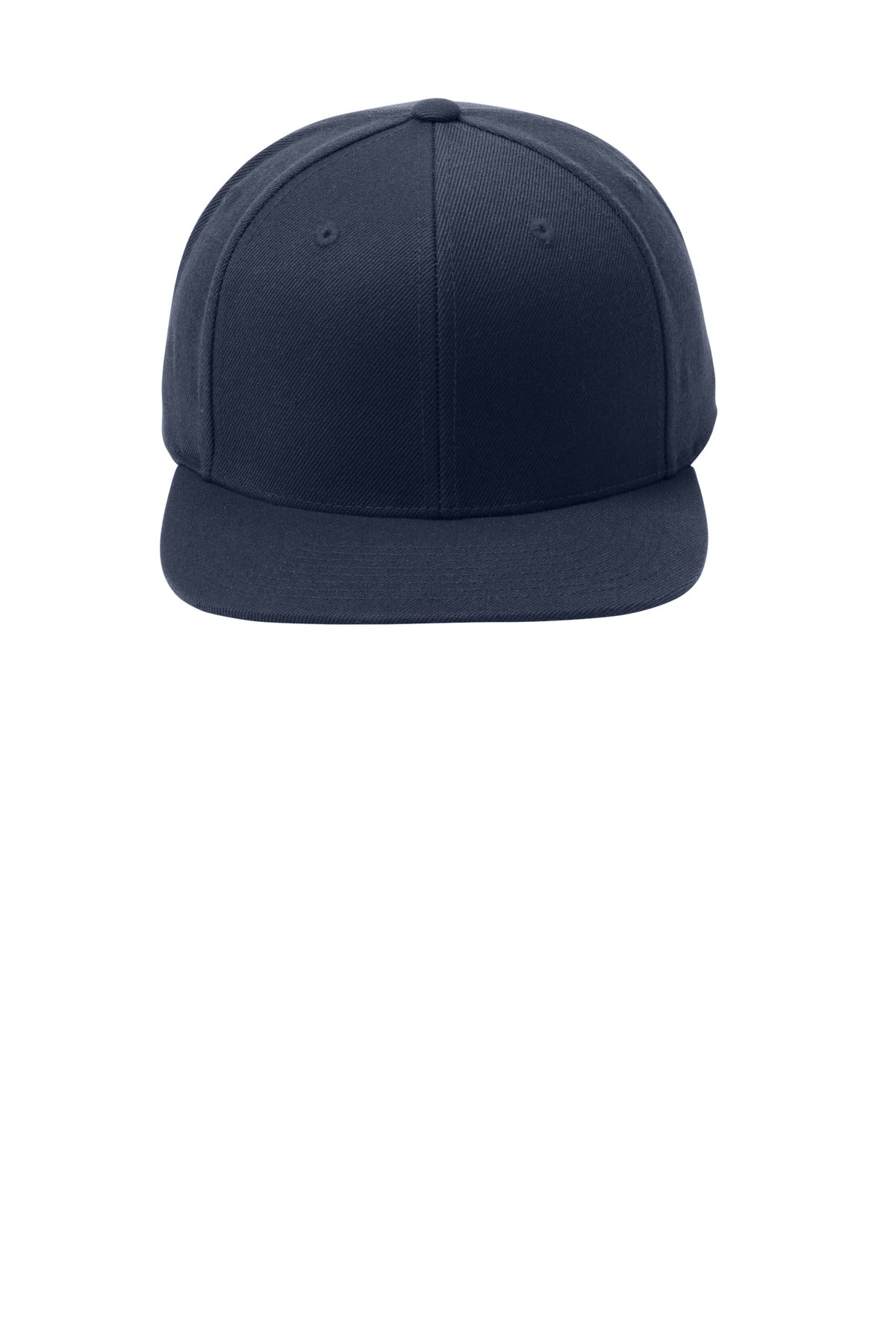 Sport-Tek YP Classics Flat Bill Snapback Cap - True Navy - flat front