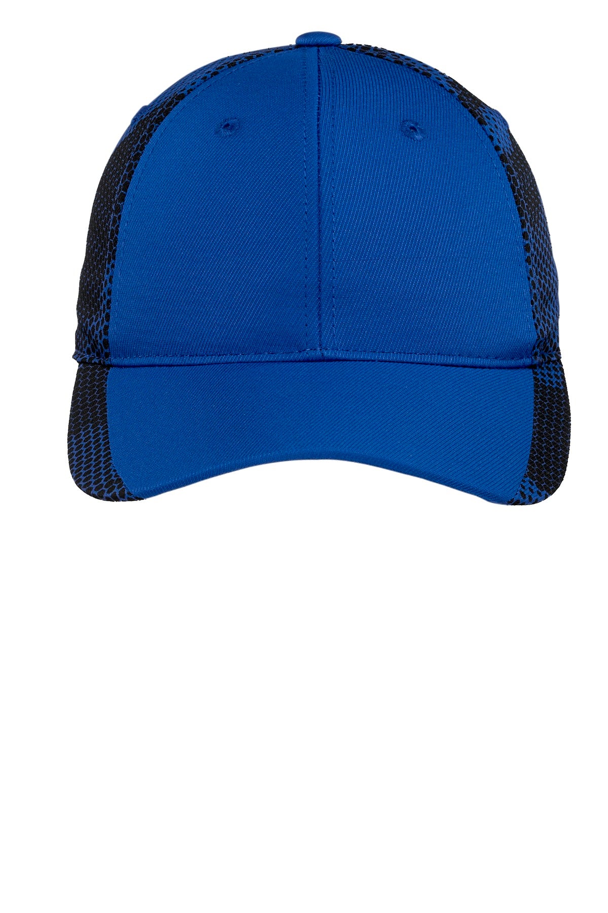Sport-Tek CamoHex Cap - True Royal - flat front