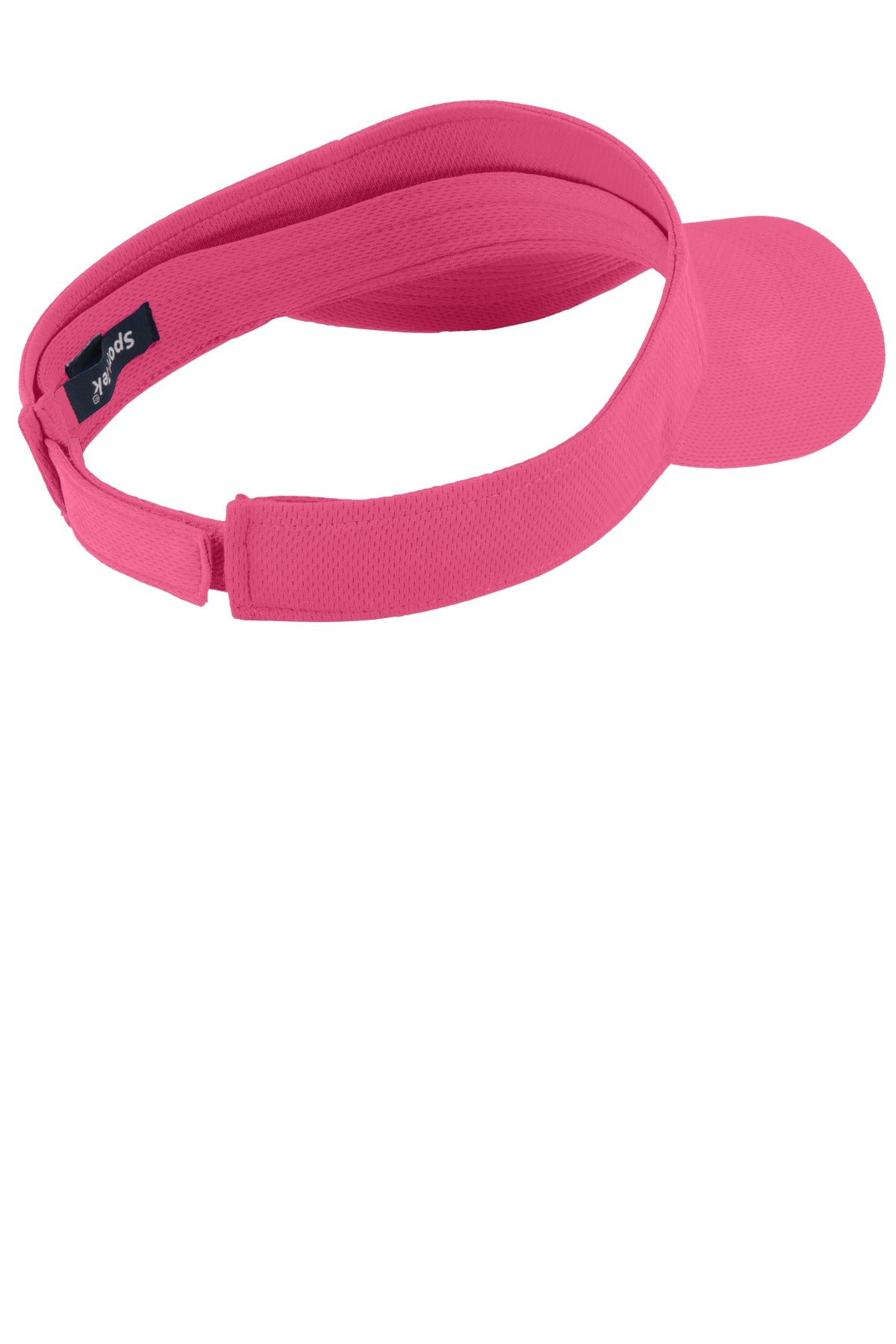 Sport-Tek PosiCharge RacerMesh Visor - Bright Pink - flat back