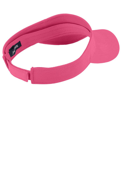 Sport-Tek PosiCharge RacerMesh Visor - Bright Pink - flat back