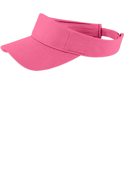 Sport-Tek PosiCharge RacerMesh Visor - Bright Pink - front