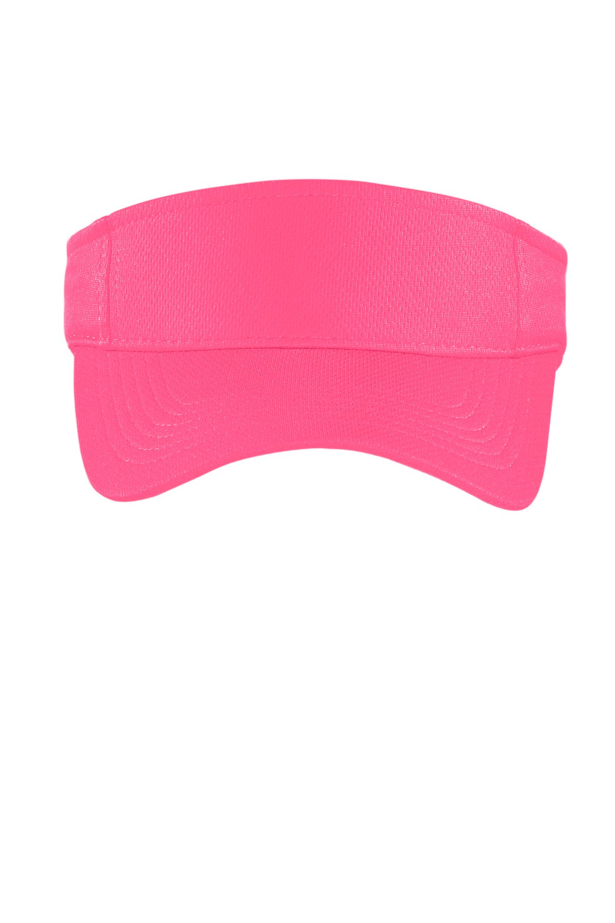 Sport-Tek PosiCharge RacerMesh Visor - Bright Pink - flat front