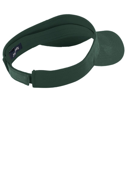 Sport-Tek PosiCharge RacerMesh Visor - Dark Forest Green - flat back