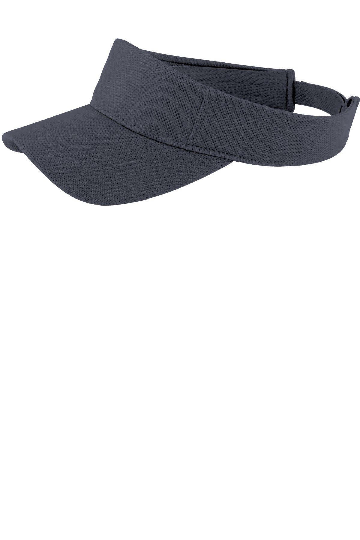 Sport-Tek PosiCharge RacerMesh Visor - Graphite - front