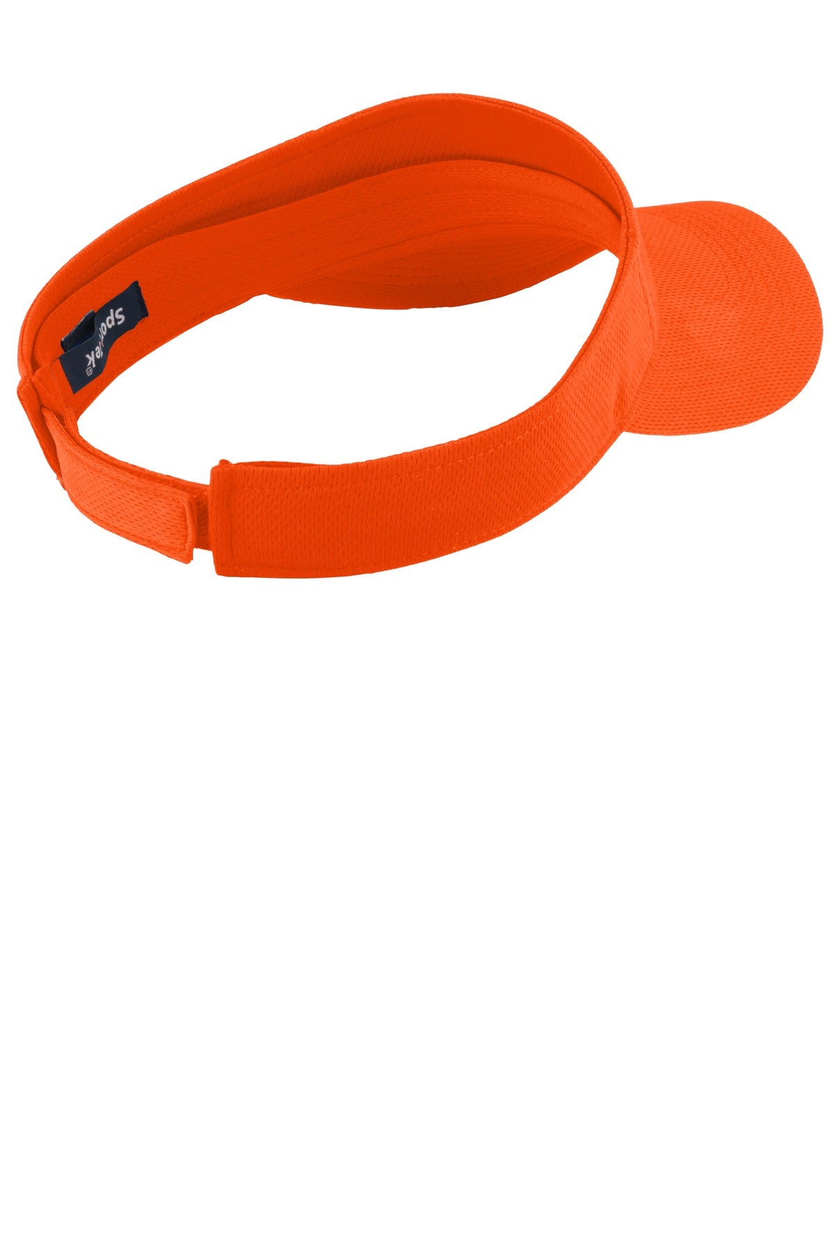 Sport-Tek PosiCharge RacerMesh Visor - Neon Orange - flat back