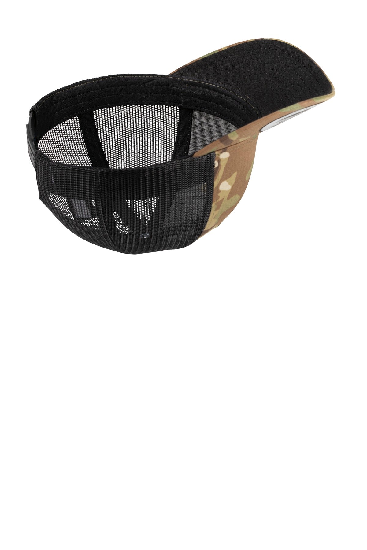Sport-Tek YP Classics Retro Trucker Cap - Multicam - flat front