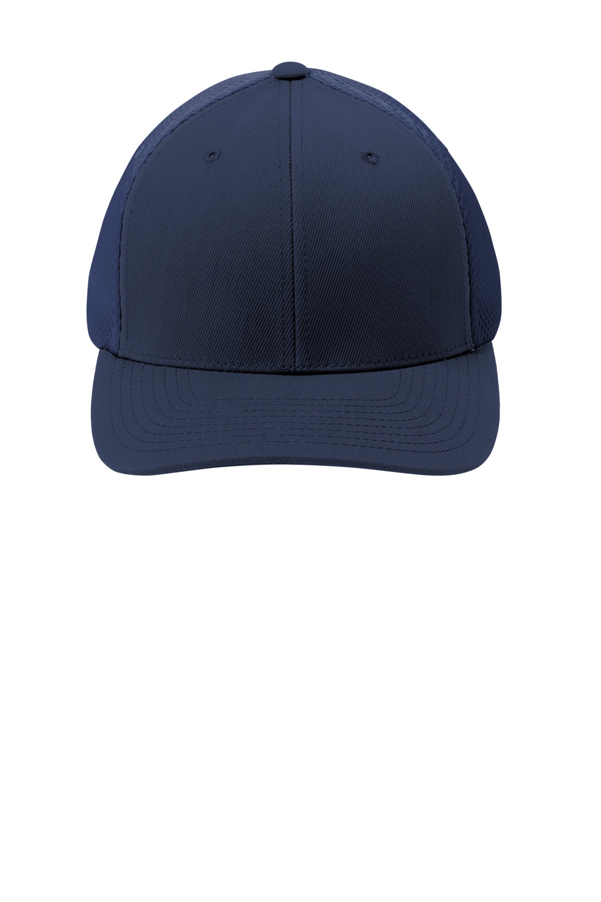 Sport-Tek Flexfit Air Mesh Back Cap - True Navy/ True Navy - flat front