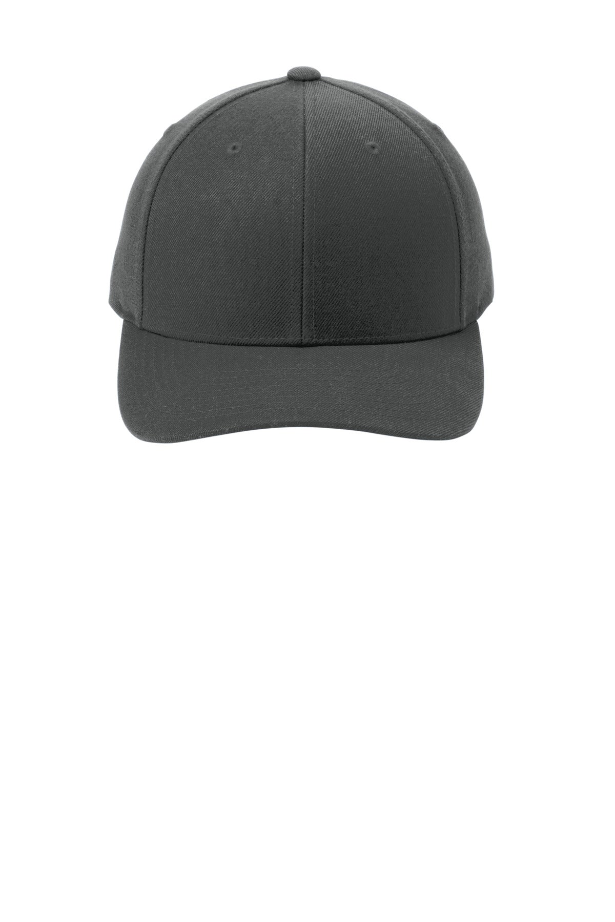 Sport-Tek YP Classics Curve Bill Snapback Cap - Graphite - front