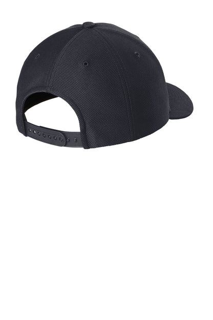 Sport-Tek Action Snapback Cap - Graphite - flat back