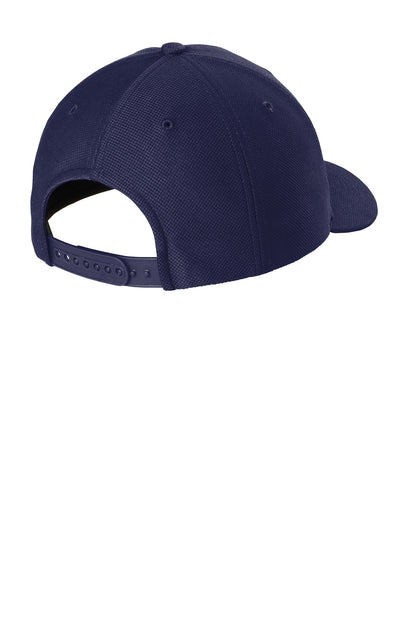 Sport-Tek Action Snapback Cap - True Navy - flat back