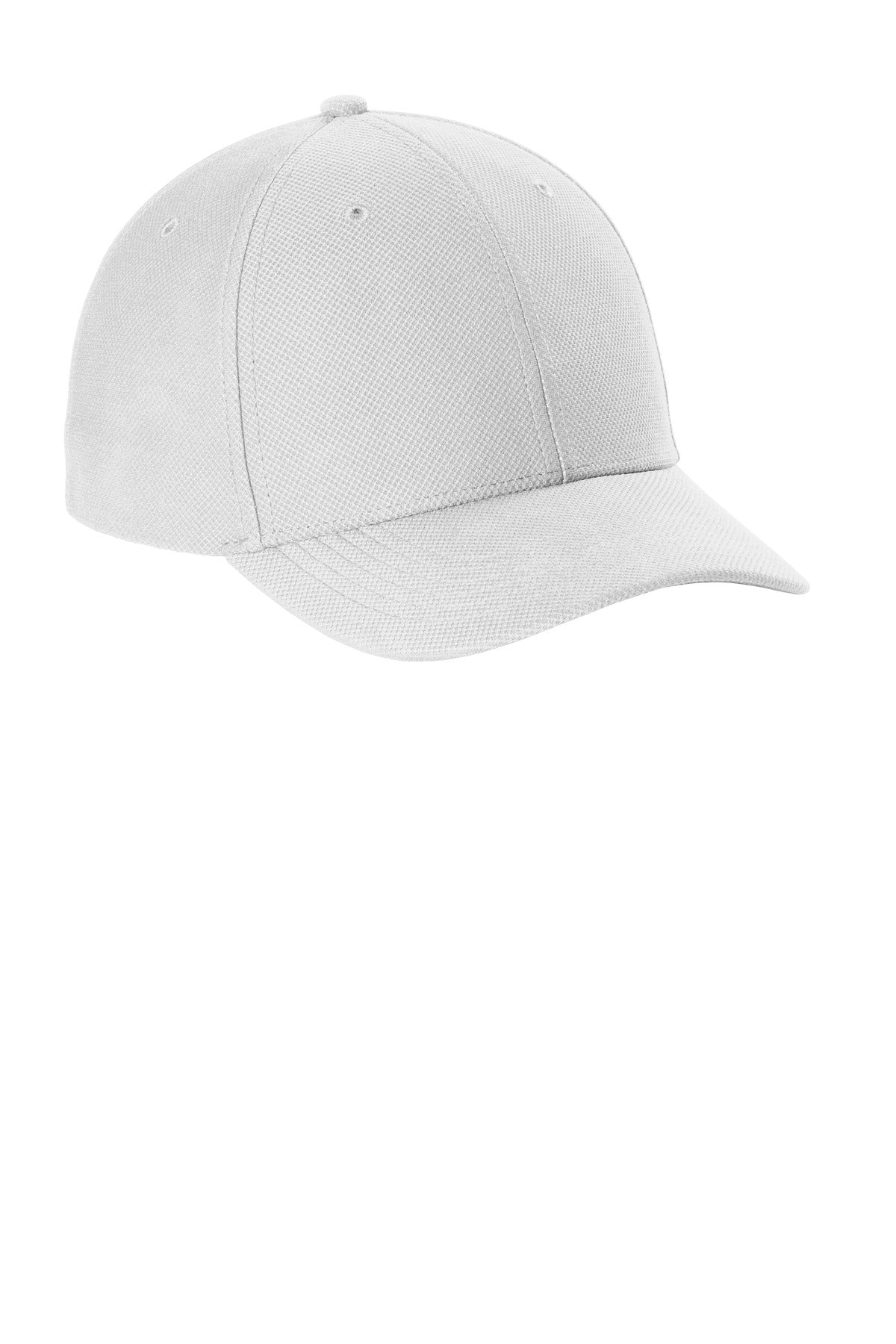 Sport-Tek Action Snapback Cap - White - front