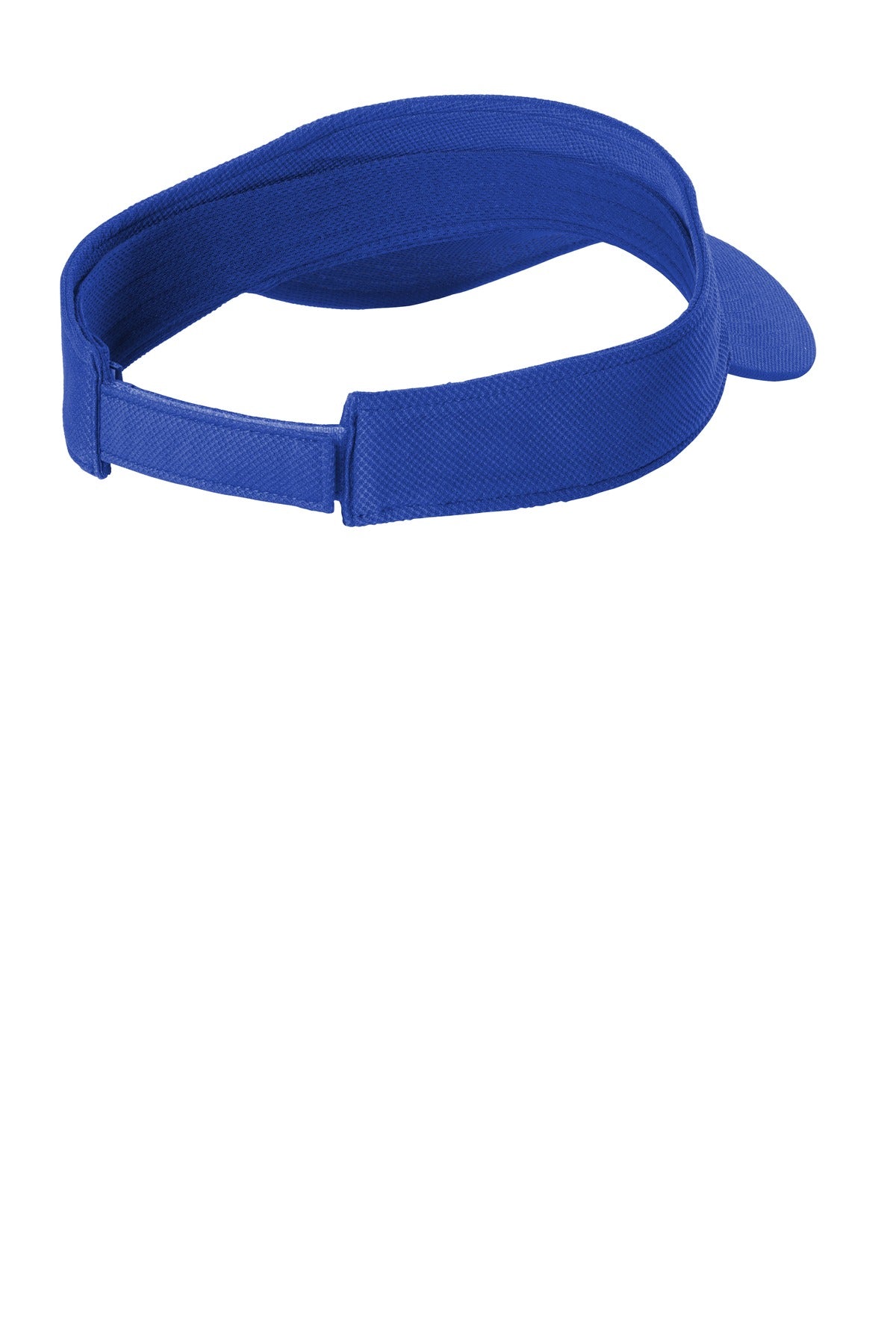 Sport-Tek Action Visor - True Royal - flat back