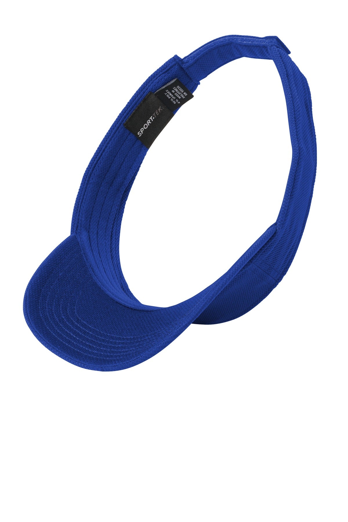 Sport-Tek Action Visor - True Royal - flat front