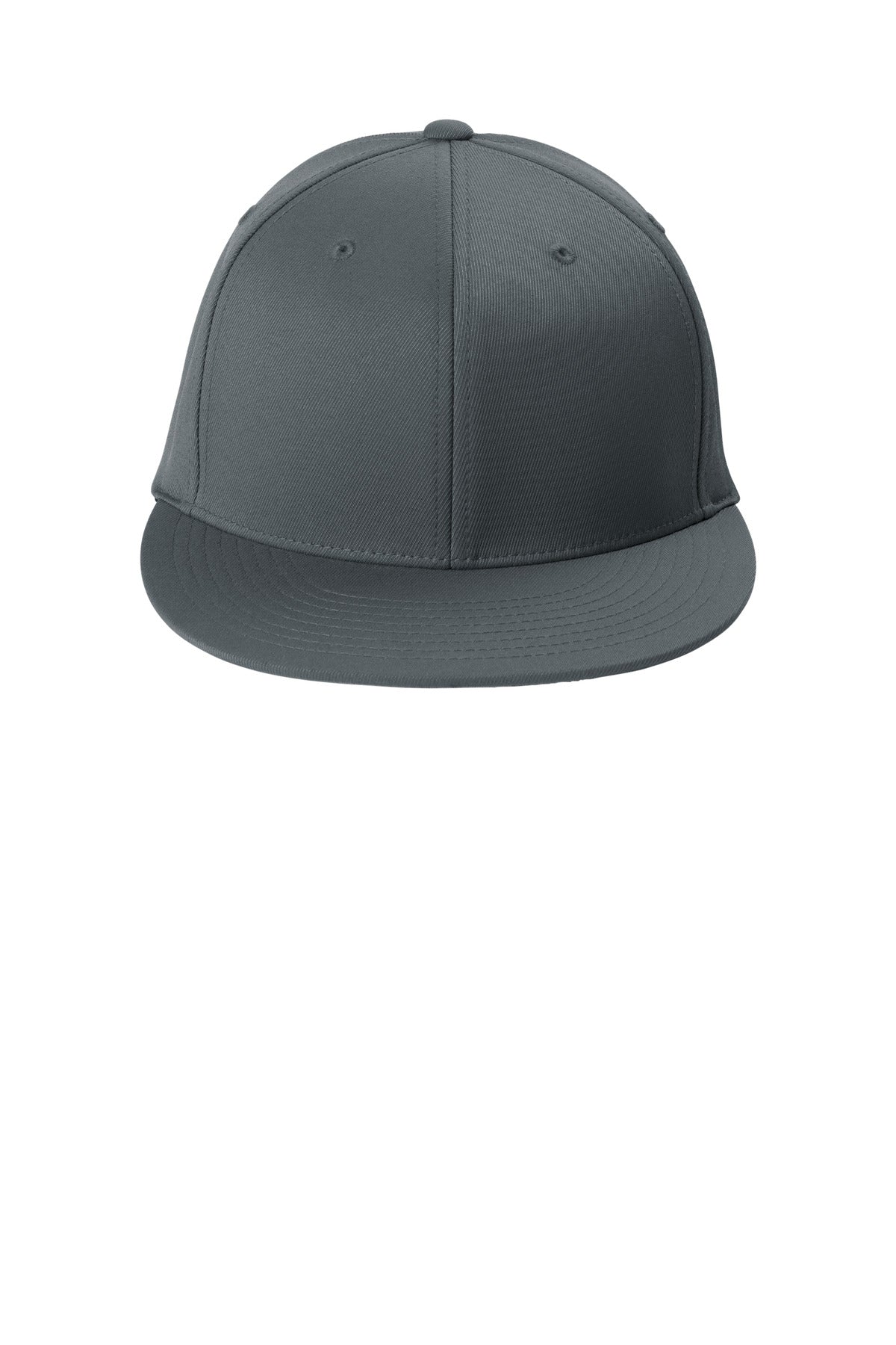 Sport-Tek Flexfit Flat Bill Cap - Iron Grey - flat front