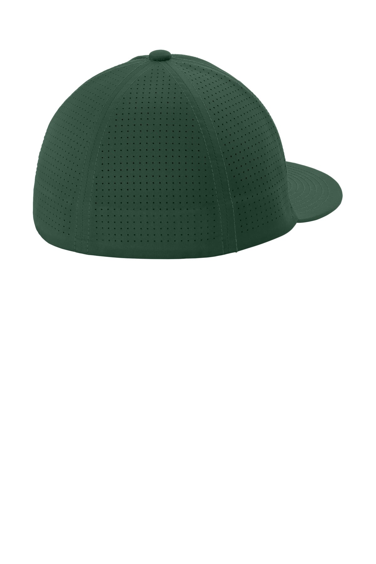 Sport-Tek Pro-Cut Stretch-Tek Cap - Forest Green - flat back