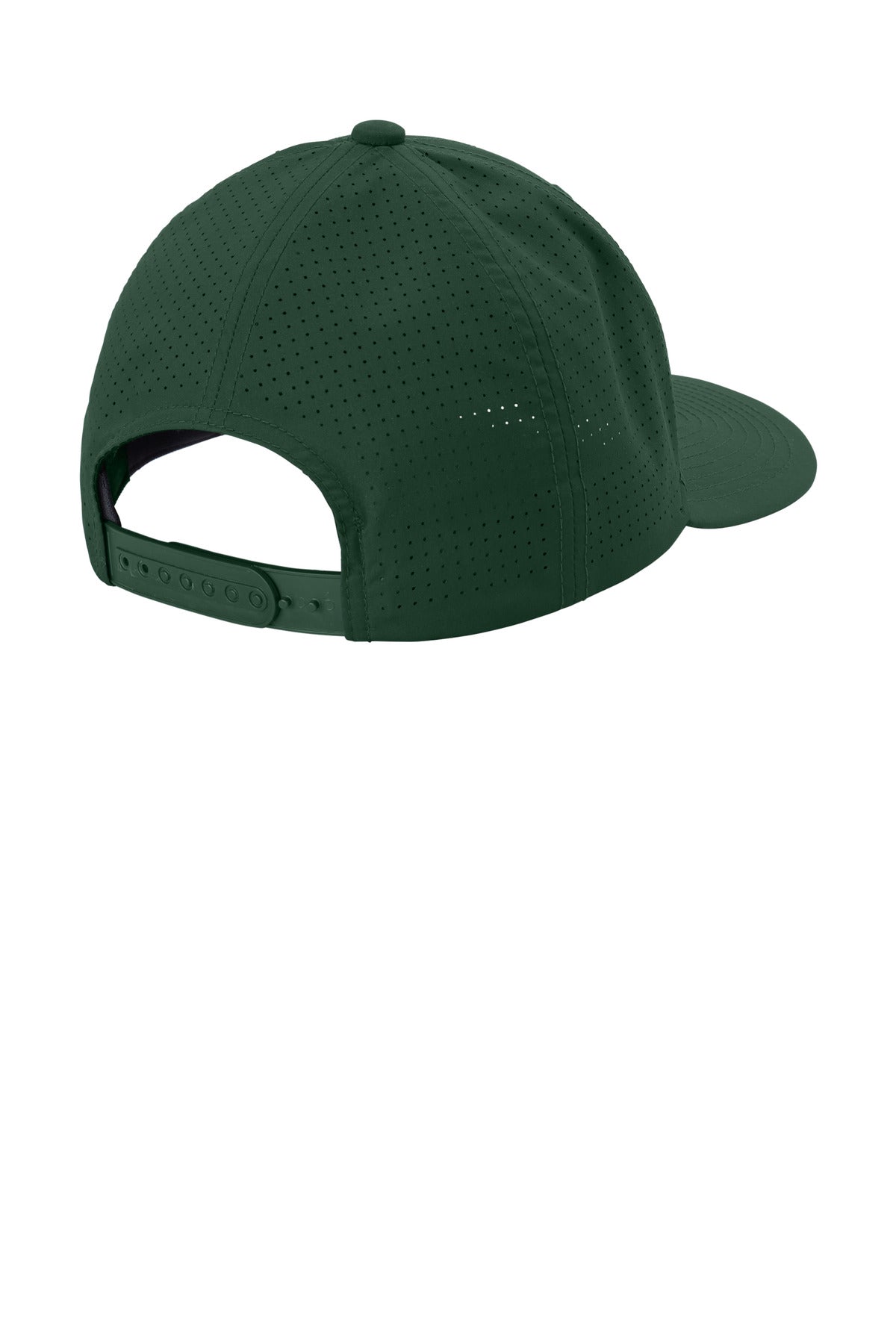 Sport-Tek Pro-Cut Adjustable Cap - Forest Green - flat back
