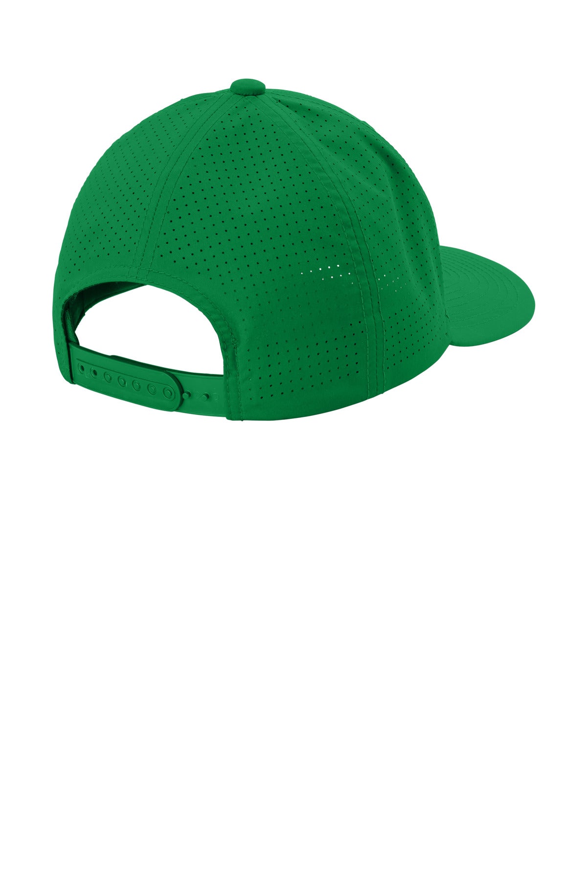 Sport-Tek Pro-Cut Adjustable Cap - True Kelly Green - flat back