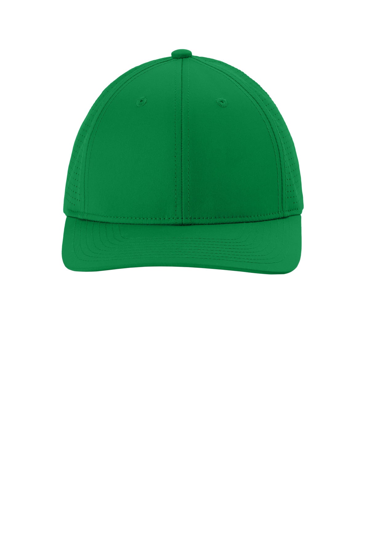 Sport-Tek Pro-Cut Adjustable Cap - True Kelly Green - flat front
