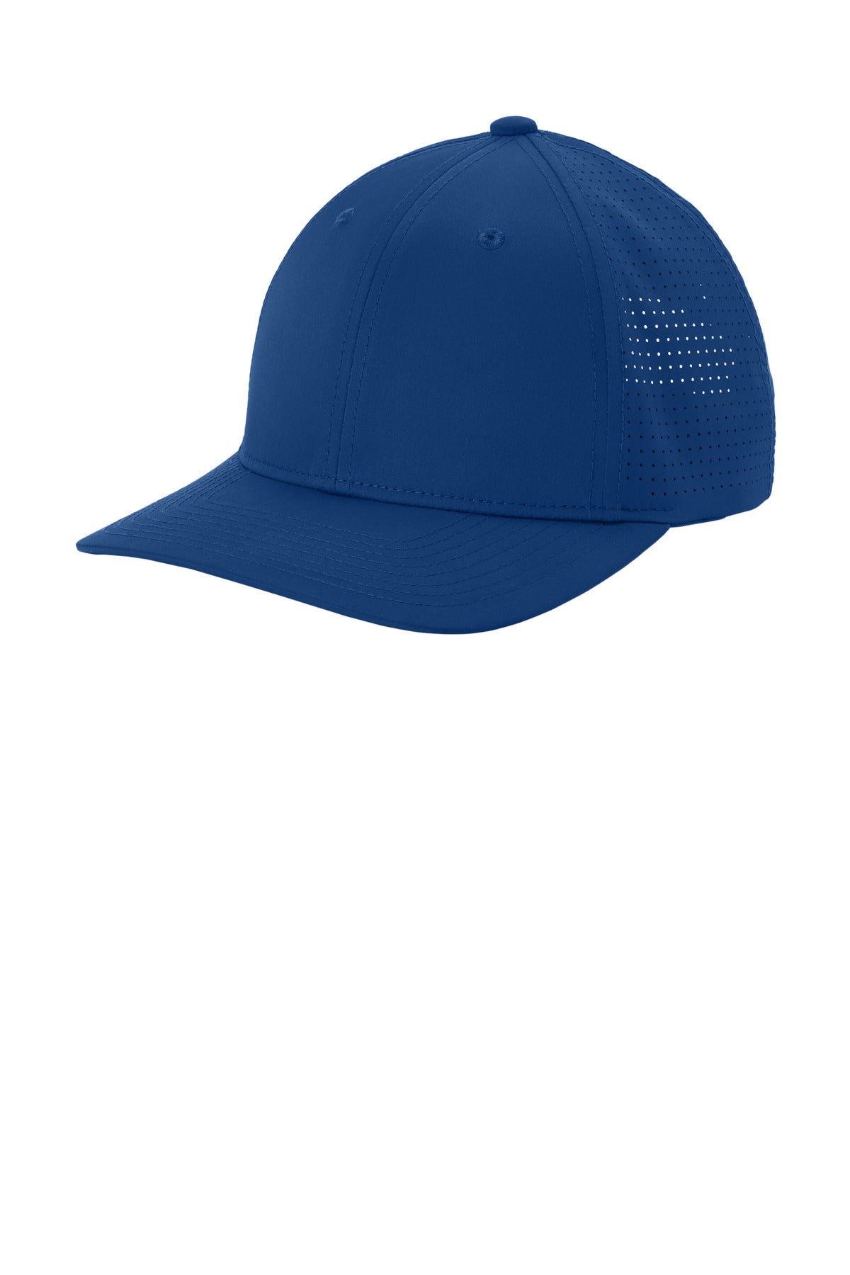 Sport-Tek Pro-Cut Adjustable Cap - True Royal - front