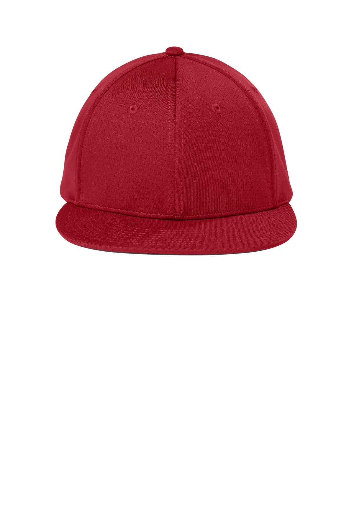 Sport-Tek Impact Mesh Stretch-Tek Cap - Deep Red - flat front