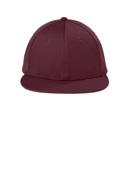 Sport-Tek Impact Mesh Stretch-Tek Cap - Maroon - flat front
