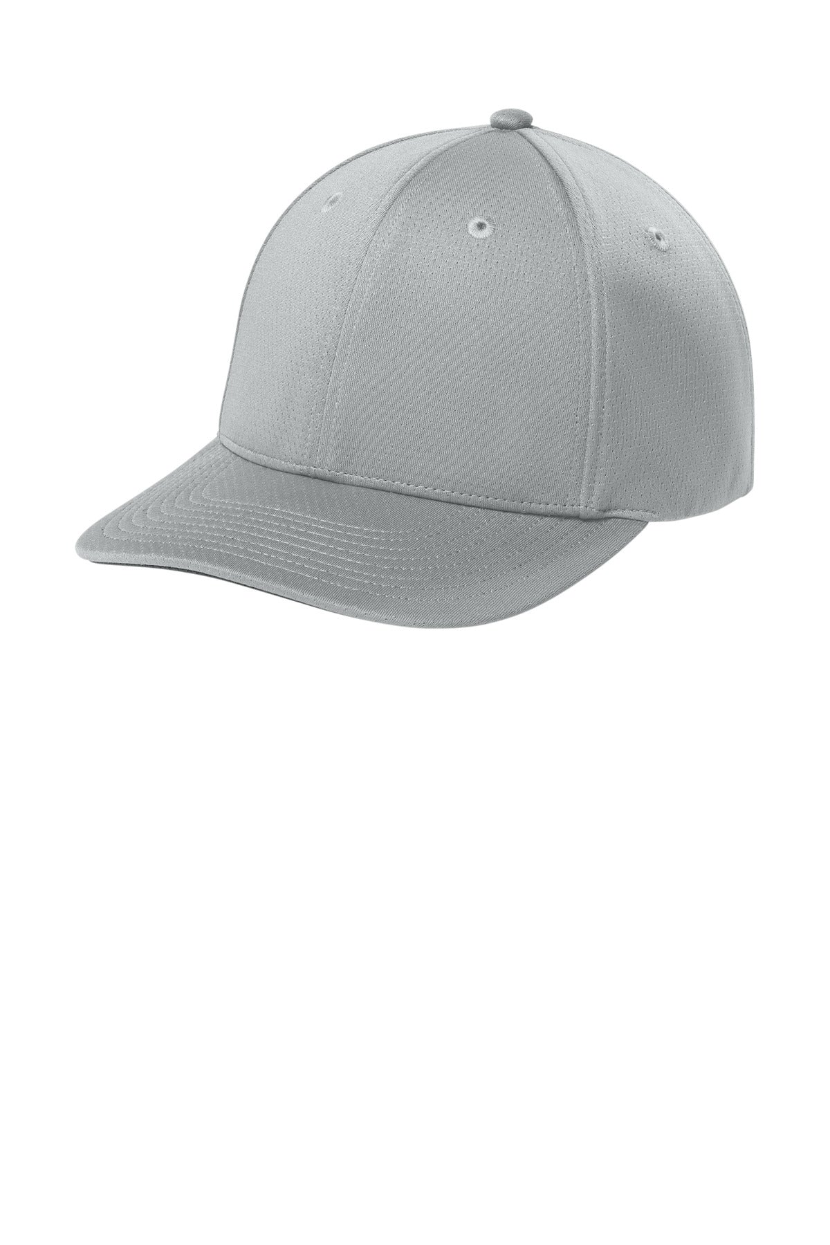 Sport-Tek Impact Mesh Stretch-Tek Adjustable Cap - Silver - front
