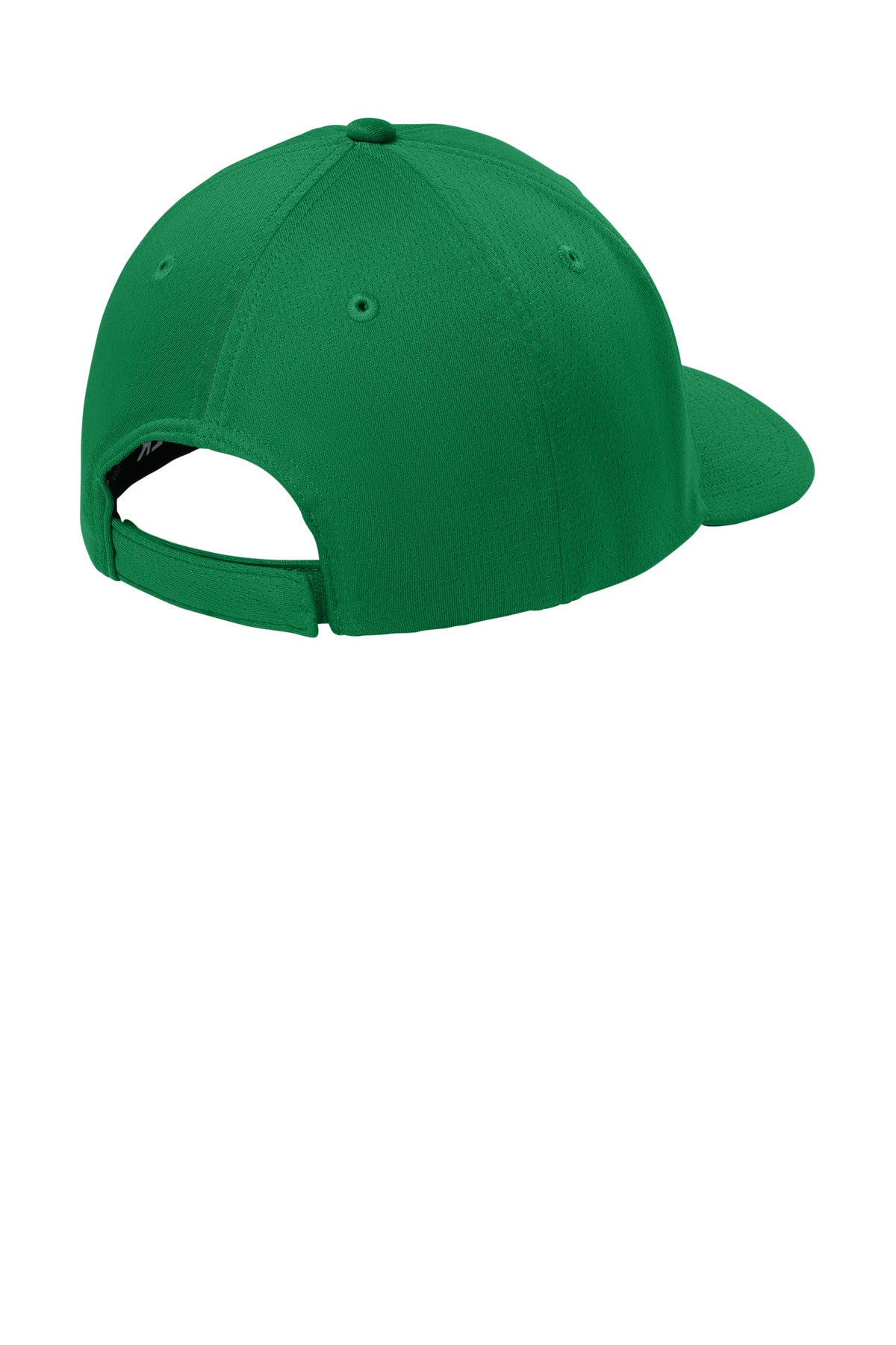 Sport-Tek Impact Mesh Stretch-Tek Adjustable Cap - True Kelly Green - flat back