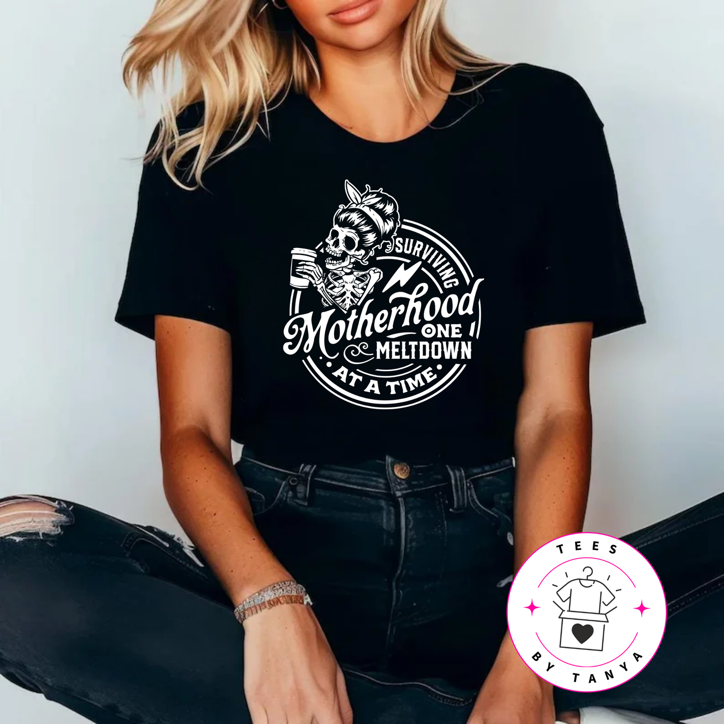 Surviving Motherhood One Meltdown at a Time Shirt