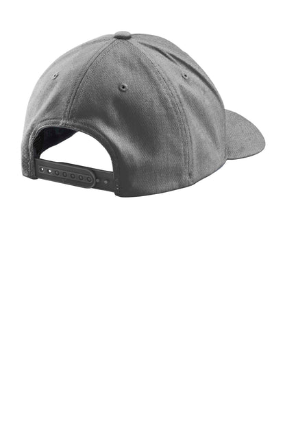 TravisMathew FOMO Solid Cap - Quiet Shade Grey Heather - flat back