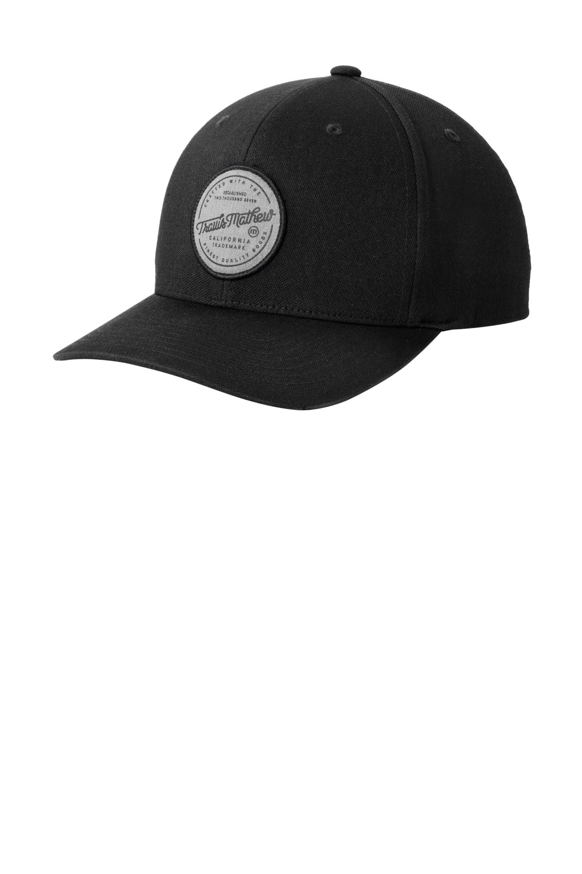 TravisMathew On Ice Patch Cap - Black - front