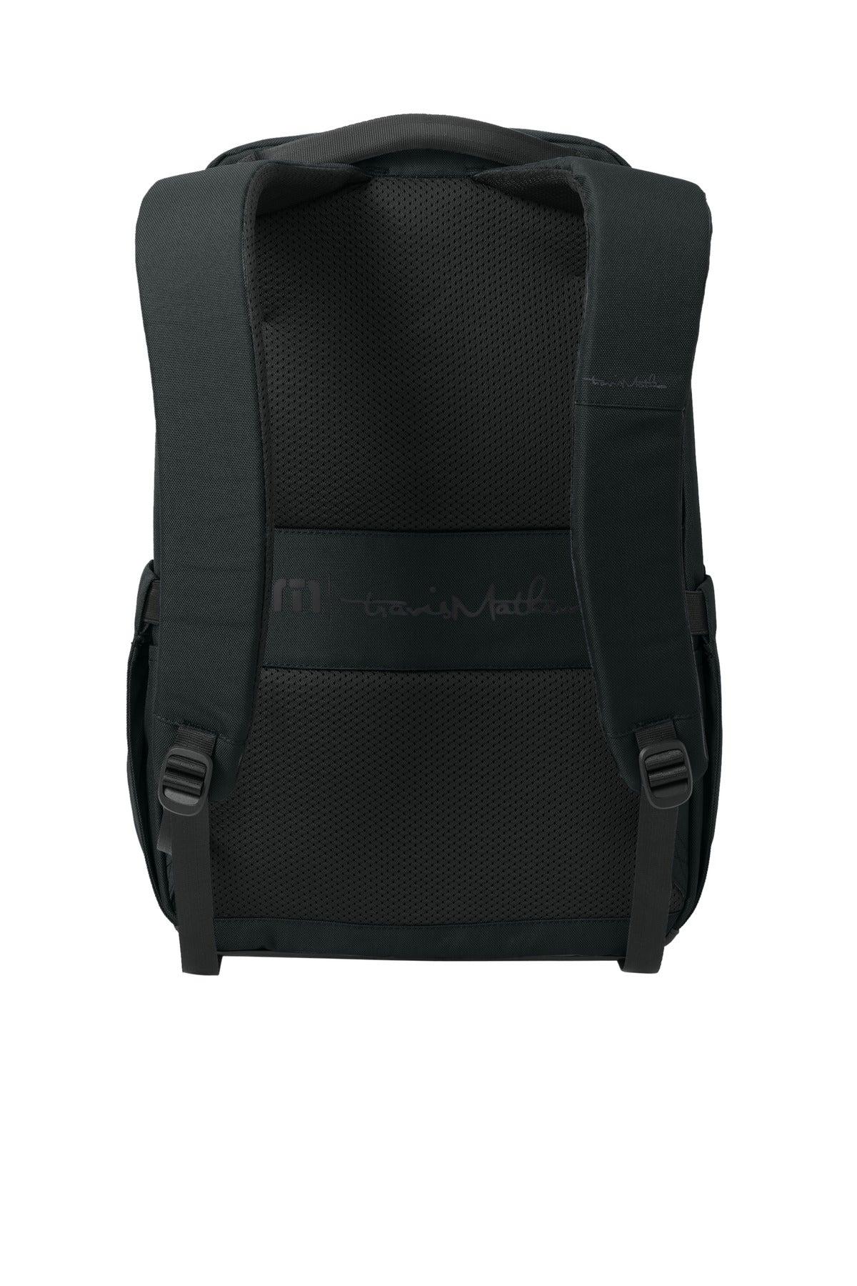 TravisMathew Approach Backpack - Black - flat back